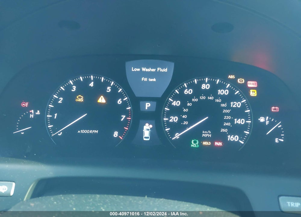 2010 LEXUS LS 460 VIN: JTHBL5EF9A5092271