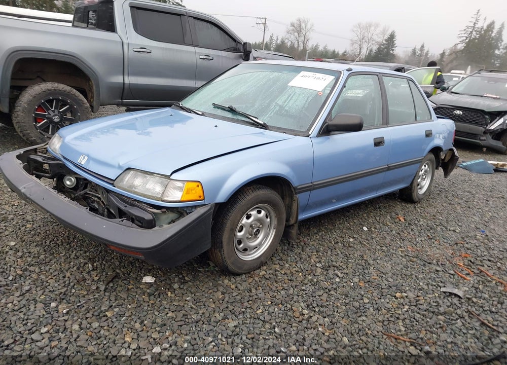 1988 HONDA CIVIC DX VIN: 1HGED364XJA065540