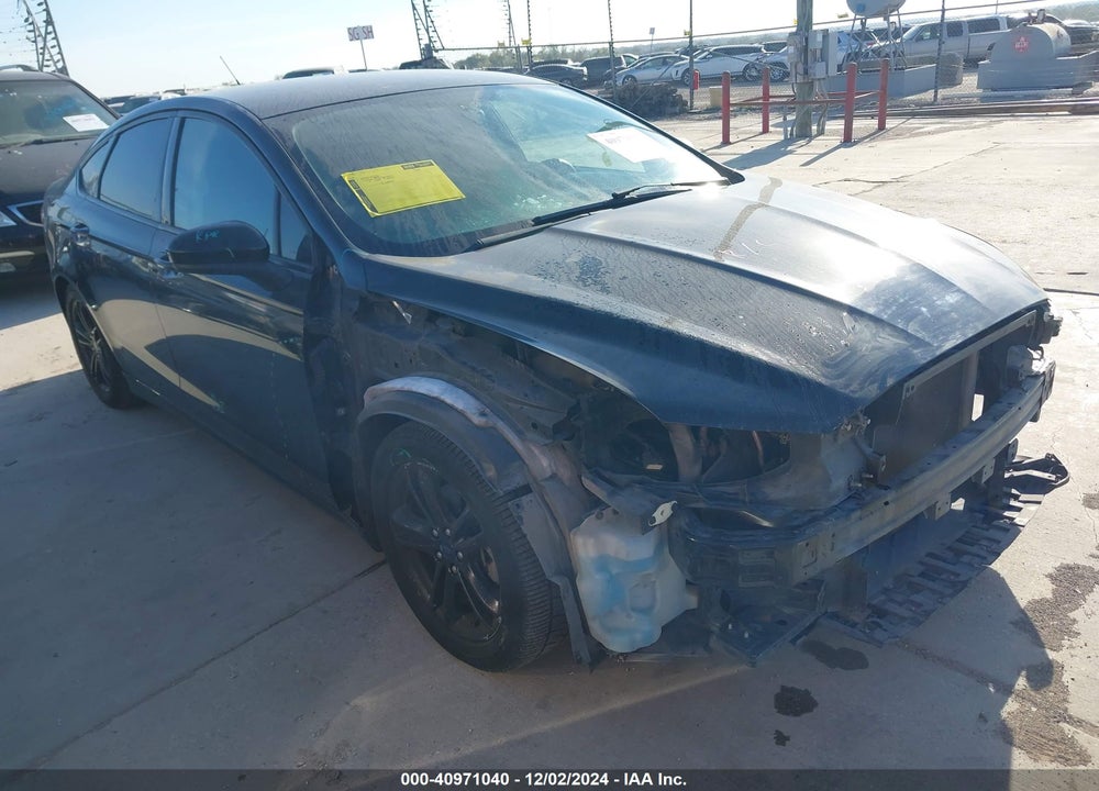 2018 FORD FUSION SE VIN: 3FA6P0H78JR114746