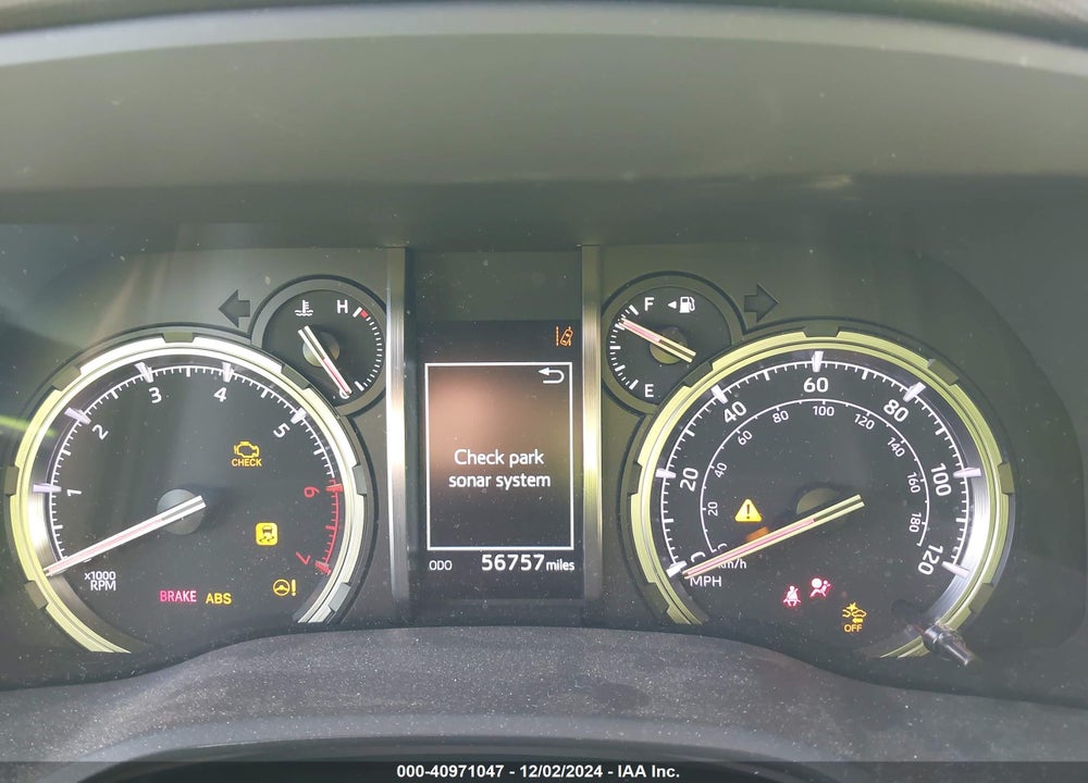 2021 TOYOTA 4RUNNER LIMITED VIN: JTEKU5JR7M5845441