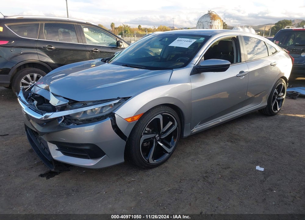 2016 HONDA CIVIC LX VIN: 19XFC2F50GE220627