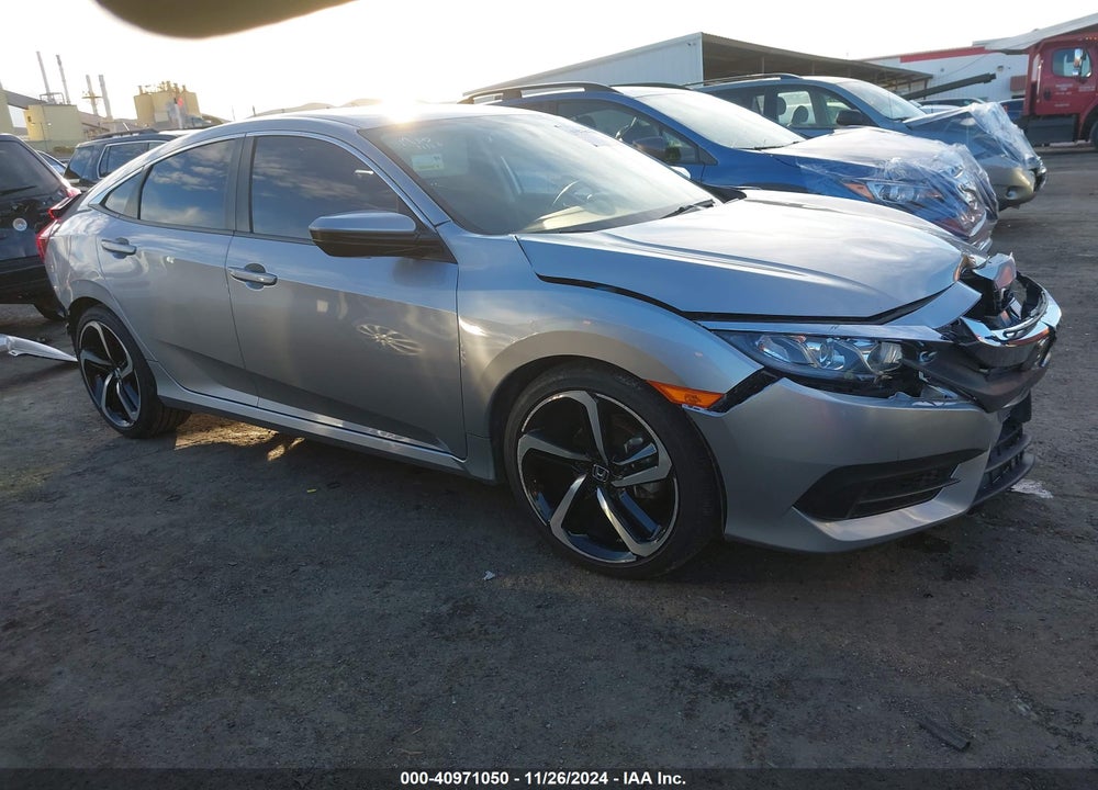 2016 HONDA CIVIC LX VIN: 19XFC2F50GE220627