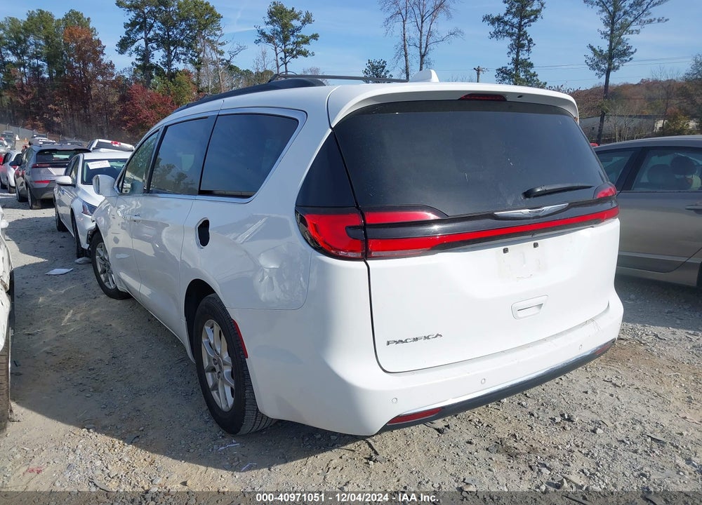 2022 CHRYSLER PACIFICA TOURING L VIN: 2C4RC1BG7NR160789