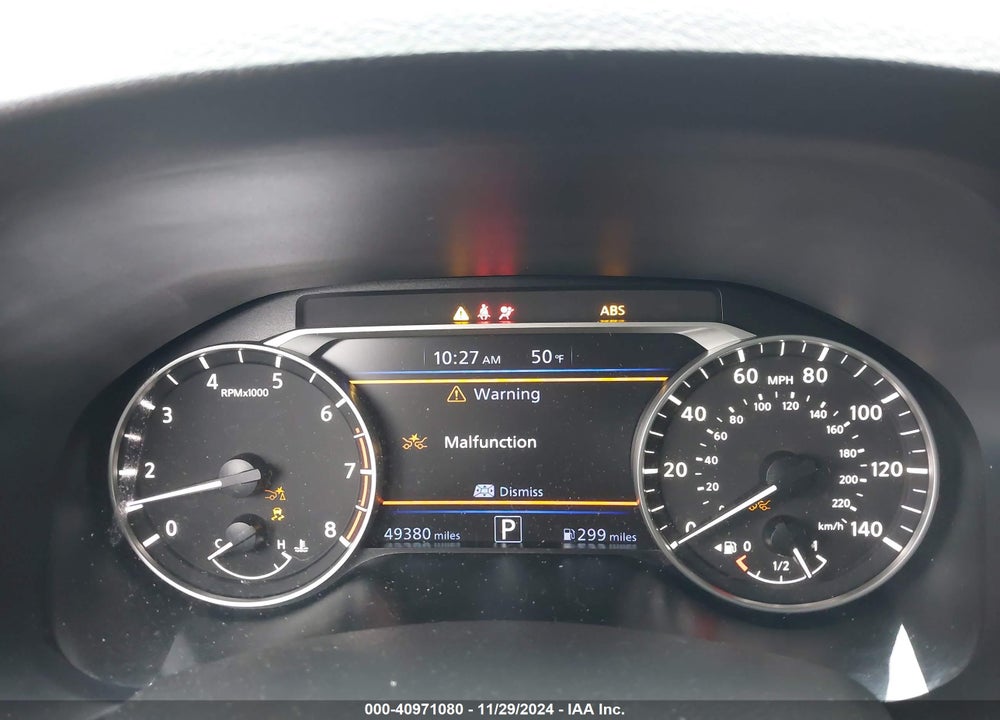 2021 NISSAN ALTIMA SV FWD VIN: 1N4BL4DV6MN401662