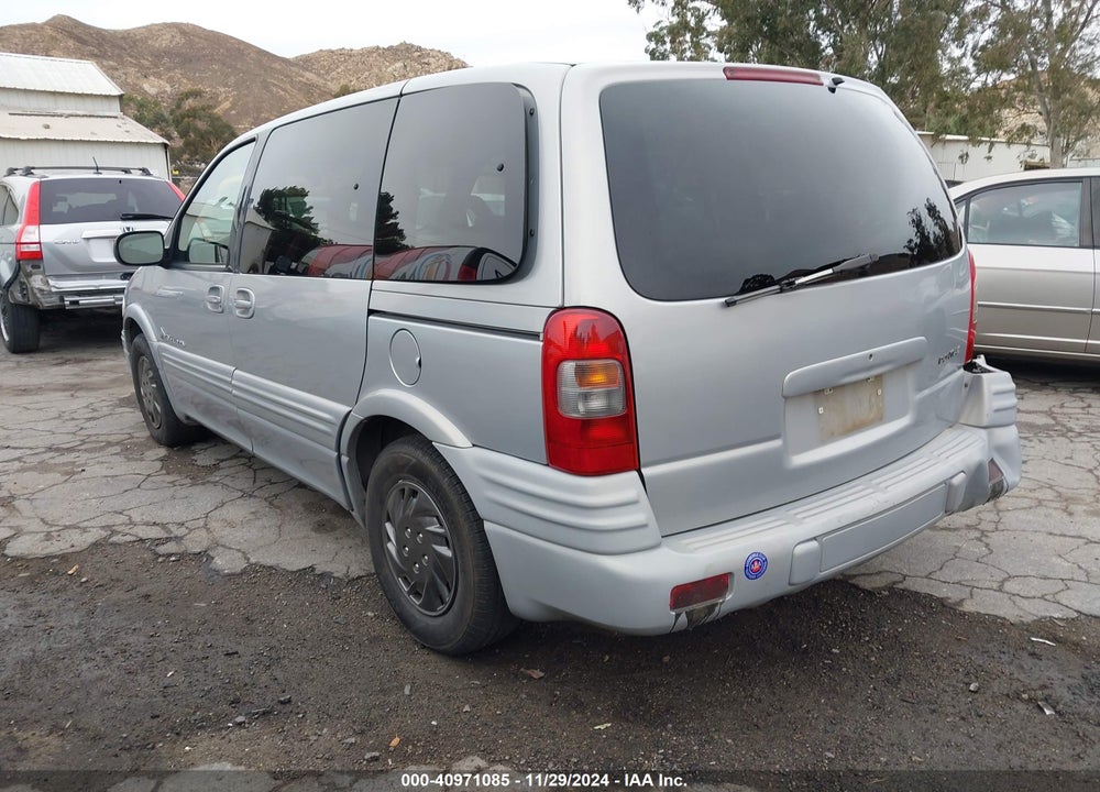 1999 PONTIAC MONTANA VIN: 1GMDU03E4XD236663
