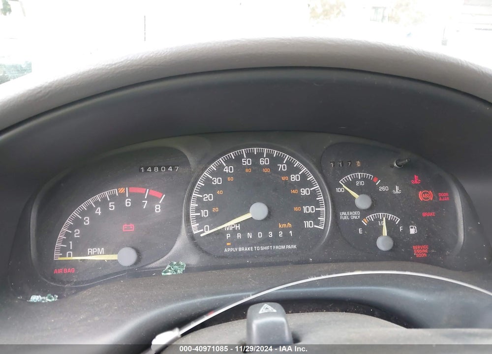 1999 PONTIAC MONTANA VIN: 1GMDU03E4XD236663