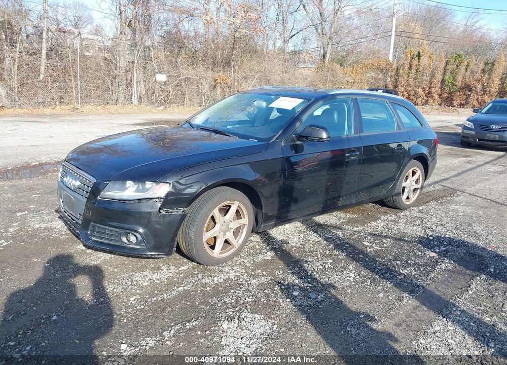 2009 AUDI A4 2.0T AVANT VIN: WAUVF78K79A150291