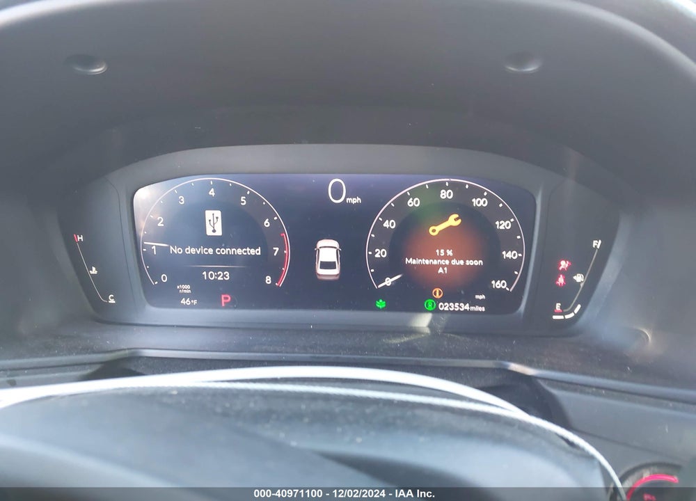 2023 HONDA ACCORD VIN: 1HGCY1F3XPA017956
