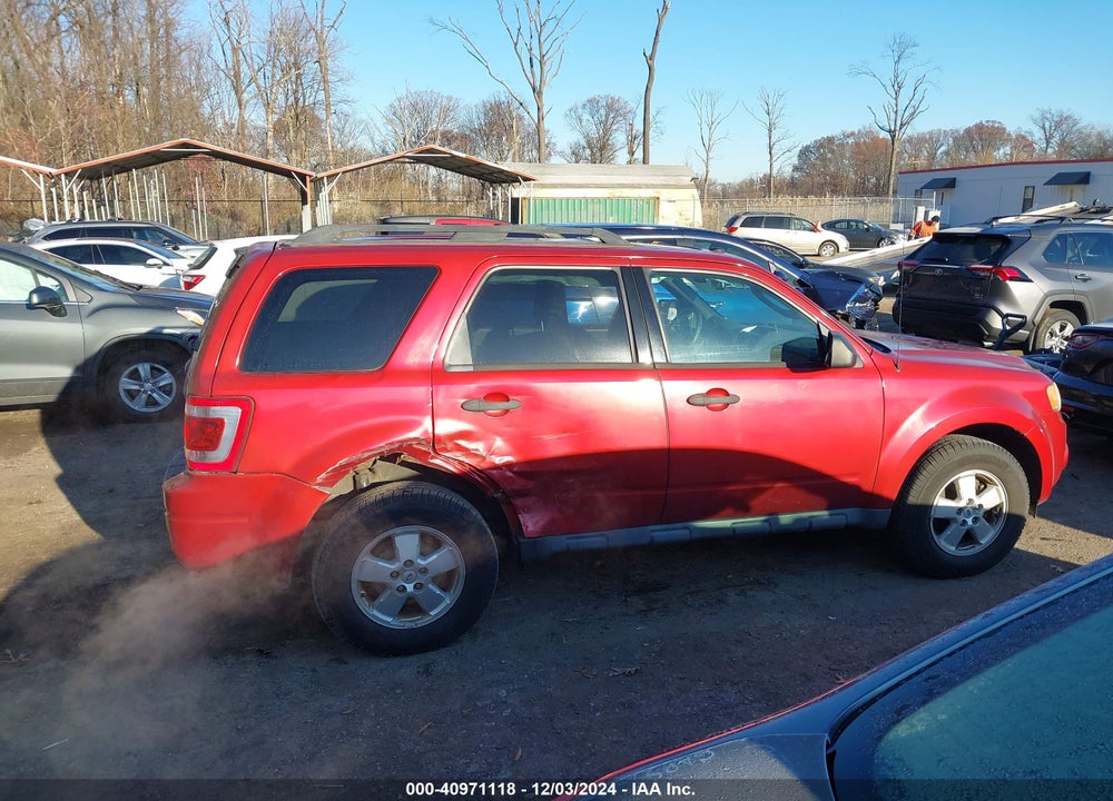2012 FORD ESCAPE XLT VIN: 1FMCU9DG0CKB47324