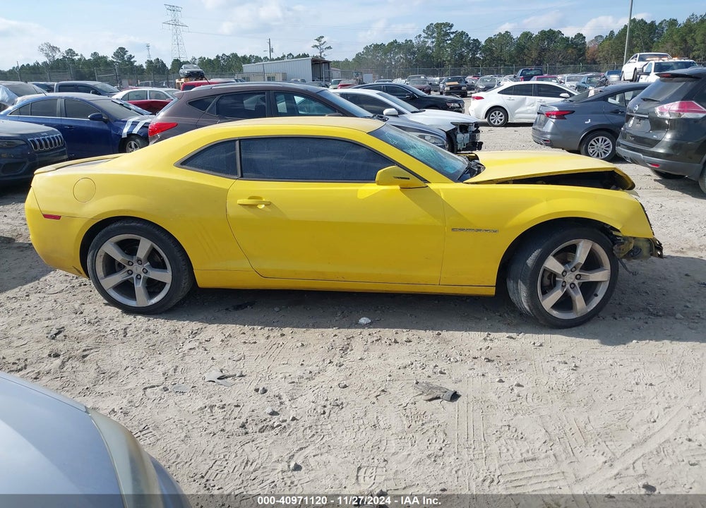 2013 CHEVROLET CAMARO 2LS VIN: 2G1FA1E3XD9114883