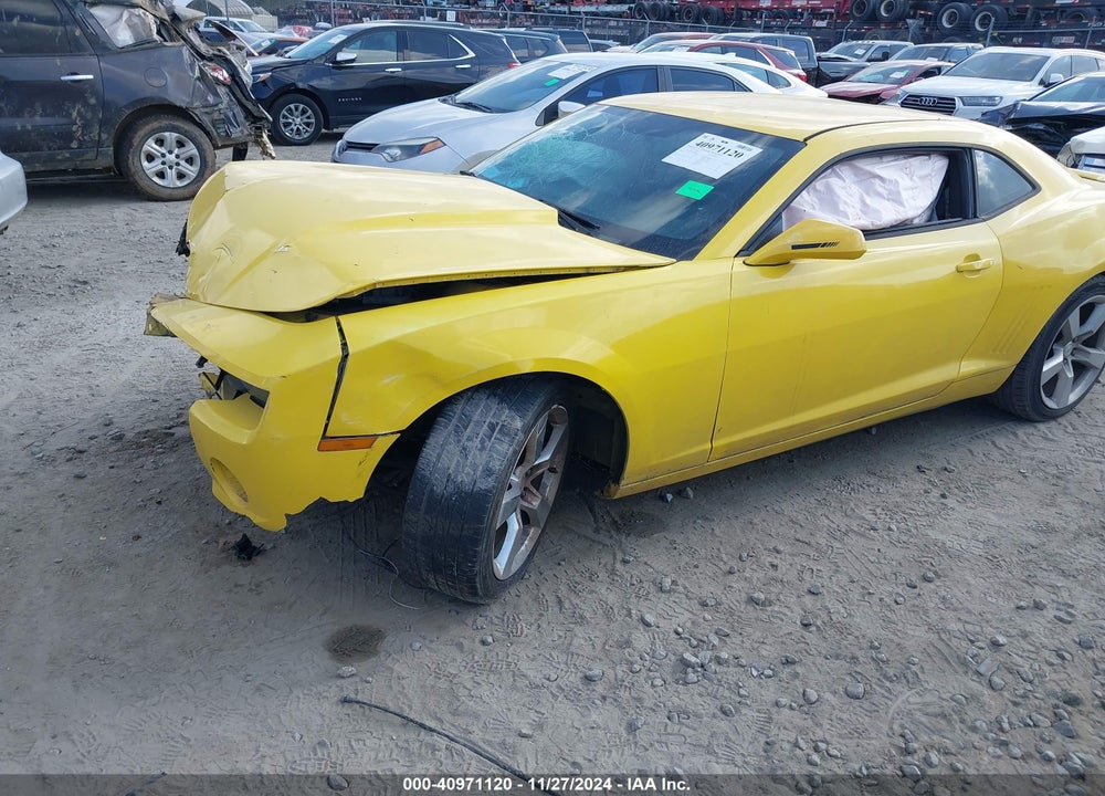 2013 CHEVROLET CAMARO 2LS VIN: 2G1FA1E3XD9114883