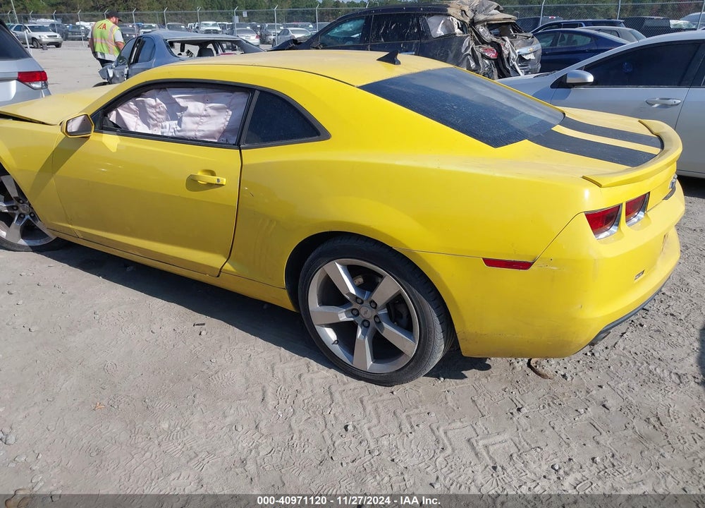 2013 CHEVROLET CAMARO 2LS VIN: 2G1FA1E3XD9114883