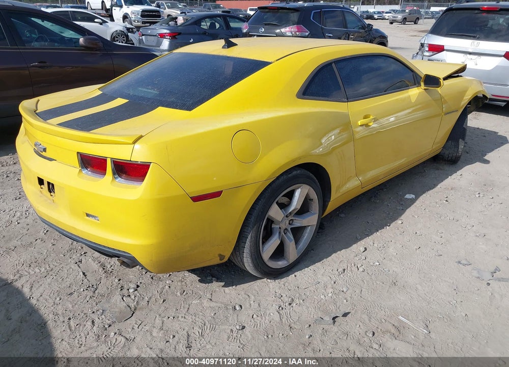 2013 CHEVROLET CAMARO 2LS VIN: 2G1FA1E3XD9114883