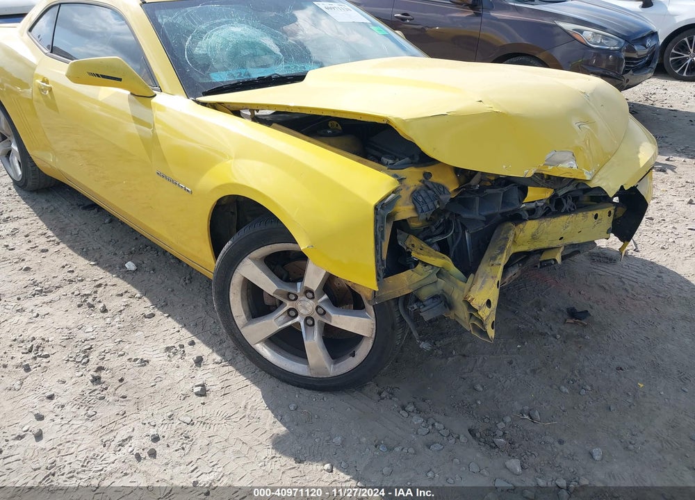 2013 CHEVROLET CAMARO 2LS VIN: 2G1FA1E3XD9114883