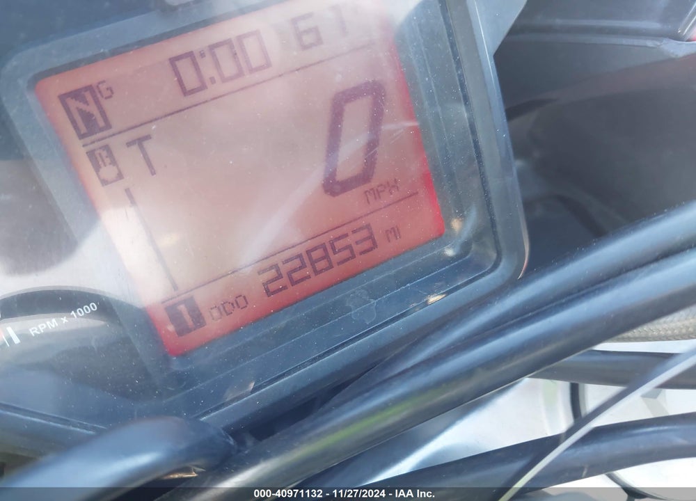2013 APRILIA SHIVER 750 VIN: ZD4RAC018DS000518