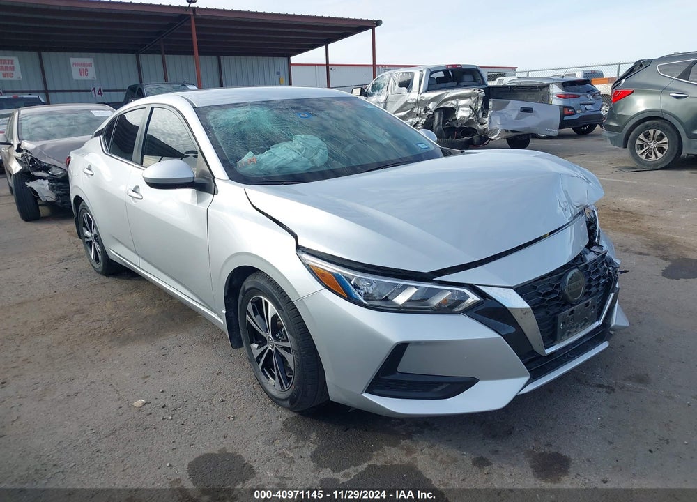 2022 NISSAN SENTRA VIN: 3N1AB8CV7NY306603