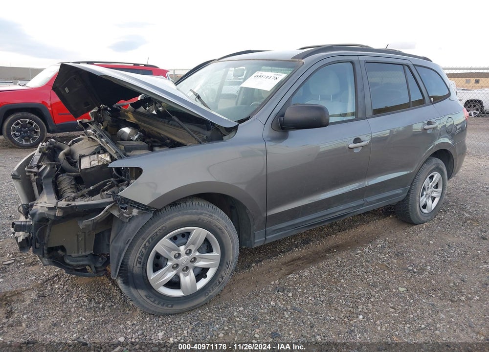 2009 HYUNDAI SANTA FE GLS VIN: 5NMSG13D69H296549