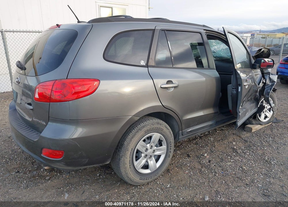 2009 HYUNDAI SANTA FE GLS VIN: 5NMSG13D69H296549