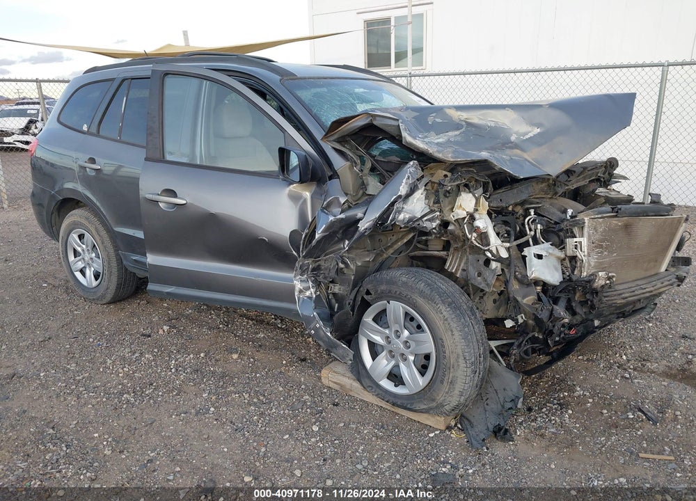 2009 HYUNDAI SANTA FE GLS VIN: 5NMSG13D69H296549