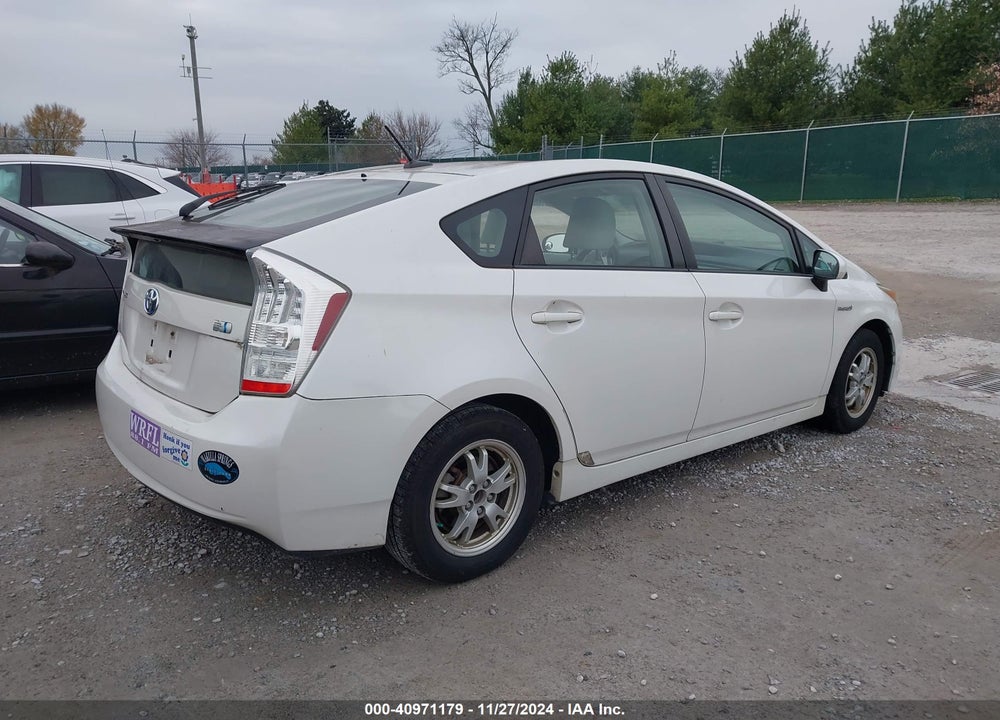 2010 TOYOTA PRIUS III VIN: JTDKN3DU7A0234422
