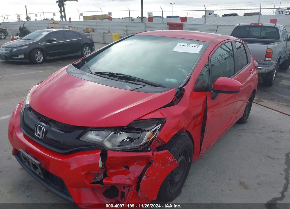 2016 HONDA FIT LX VIN: JHMGK5H51GS015982