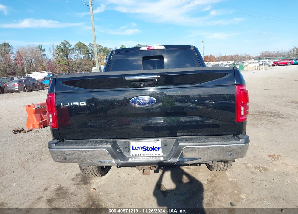 2016 FORD F-150 LARIAT VIN: 1FTEW1EG1GFB23197