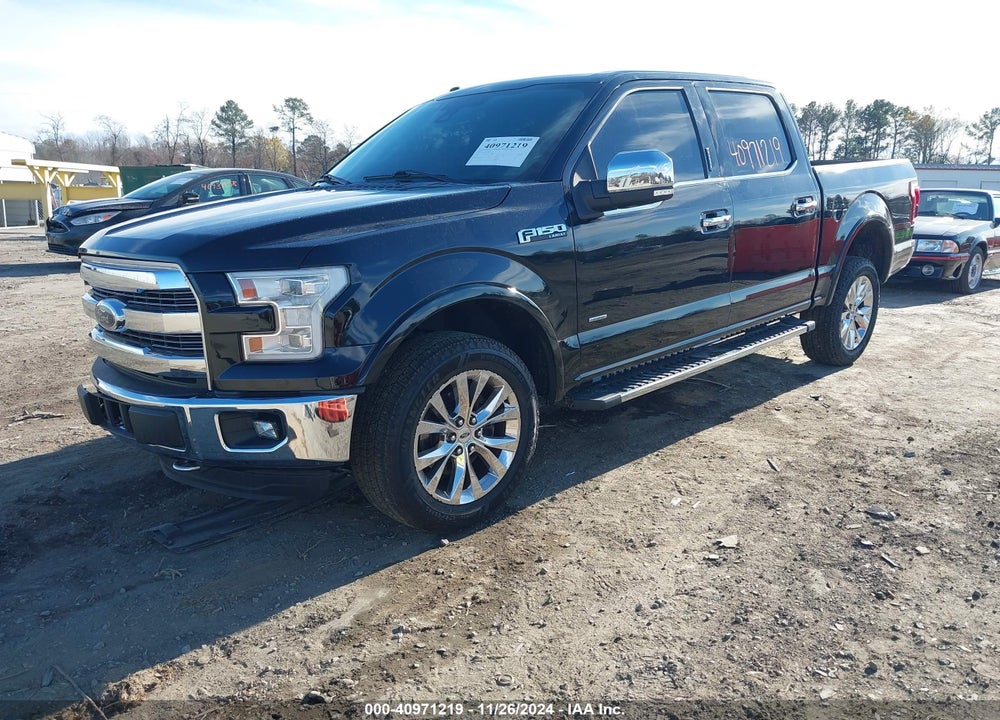 2016 FORD F-150 LARIAT VIN: 1FTEW1EG1GFB23197