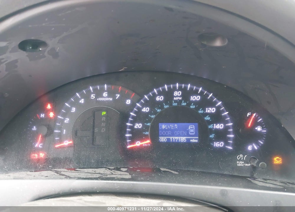 2010 TOYOTA CAMRY XLE V6 VIN: 4T1BK3EK5AU100437