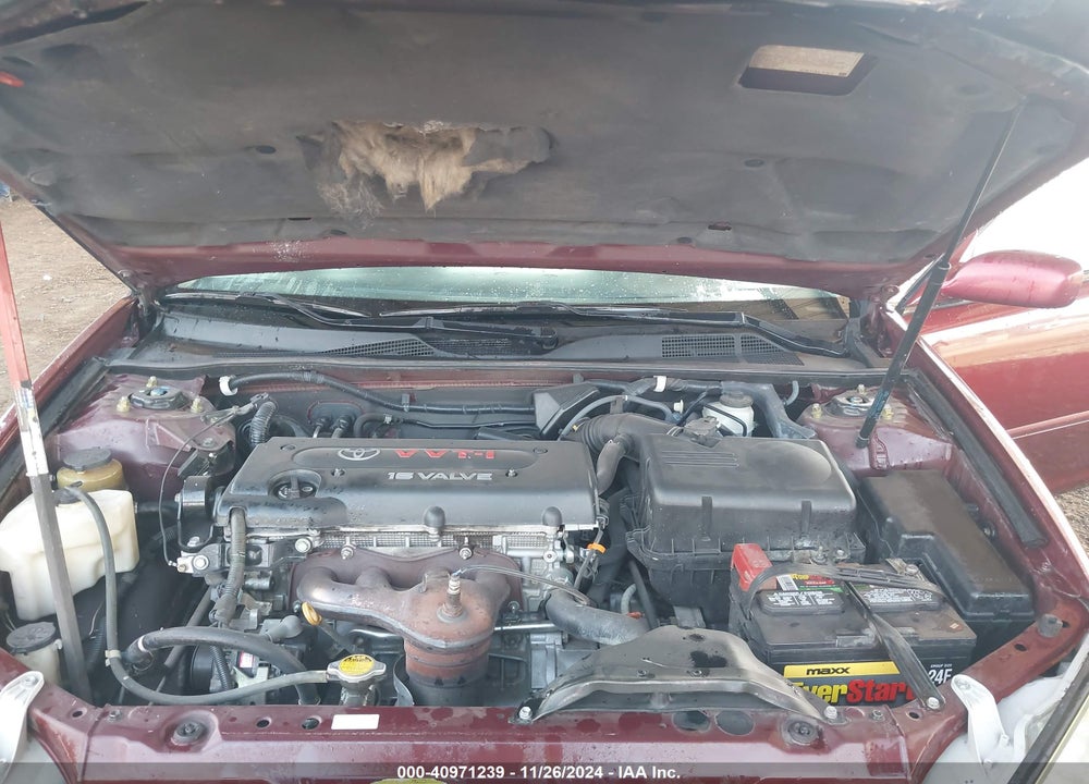 2004 TOYOTA CAMRY LE VIN: 4T1BE32K04U359093