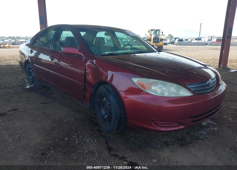2004 TOYOTA CAMRY LE VIN: 4T1BE32K04U359093