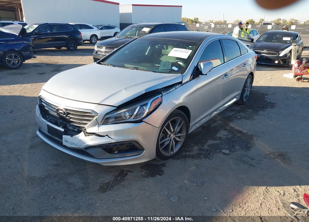 2015 HYUNDAI SONATA VIN: 5NPE34AB9FH050444