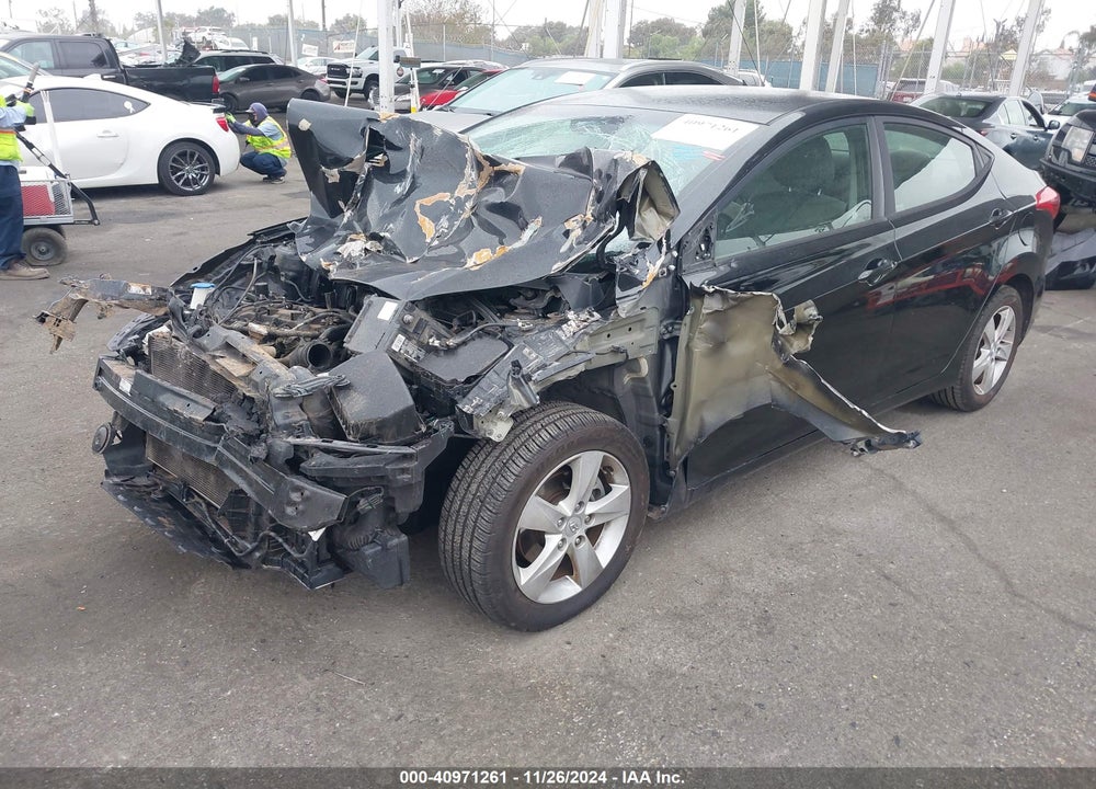 2011 HYUNDAI ELANTRA GLS VIN: 5NPDH4AE2BH031719