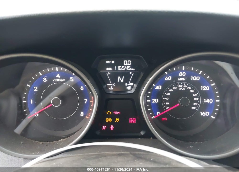 2011 HYUNDAI ELANTRA GLS VIN: 5NPDH4AE2BH031719