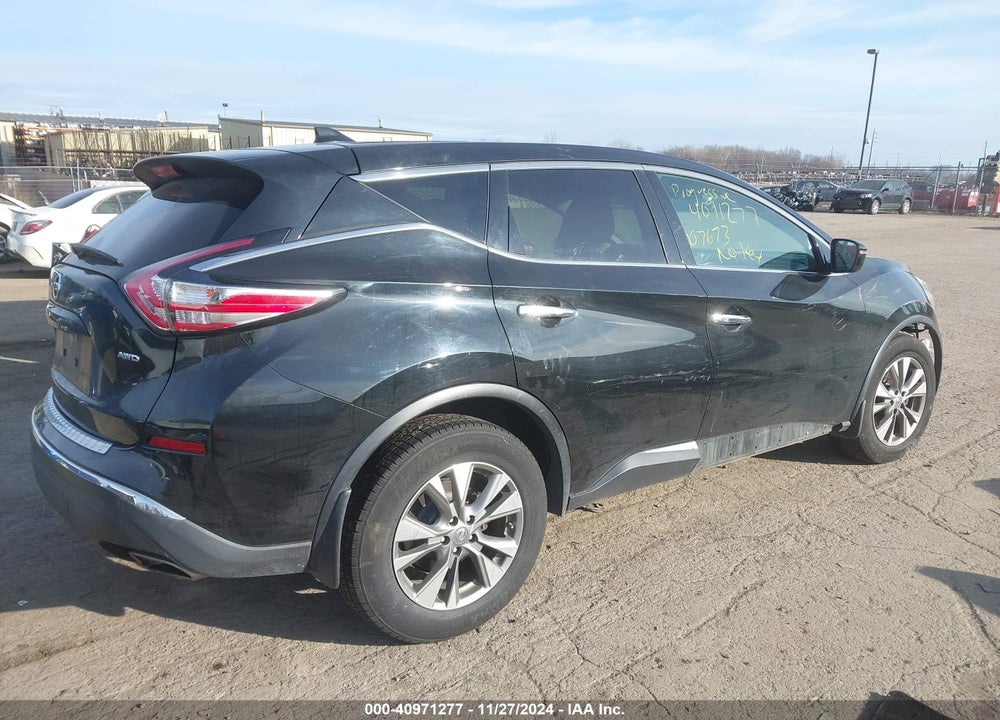 2018 NISSAN MURANO S VIN: 5N1AZ2MH6JN107673