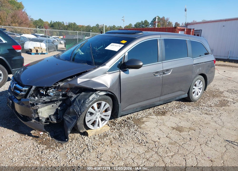 2015 HONDA ODYSSEY EX-L VIN: 5FNRL5H66FB118309