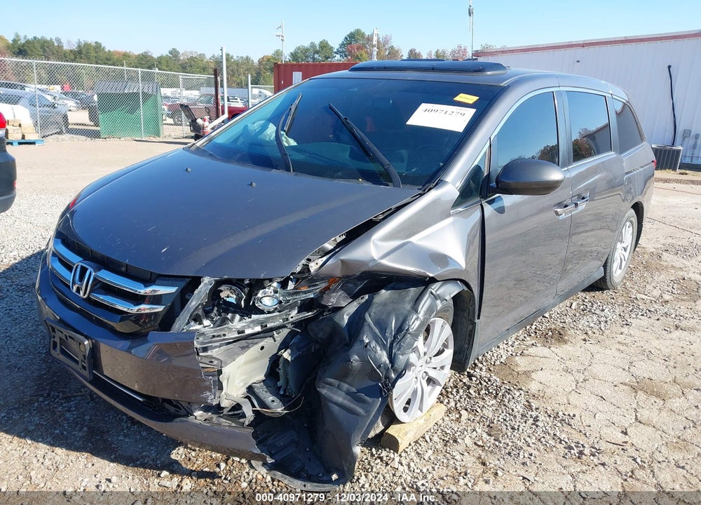 2015 HONDA ODYSSEY EX-L VIN: 5FNRL5H66FB118309
