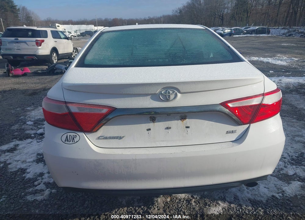 2016 TOYOTA CAMRY SE VIN: 4T1BF1FK2GU136215