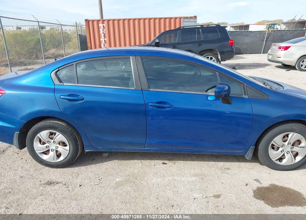 2015 HONDA CIVIC LX VIN: 19XFB2F55FE045499
