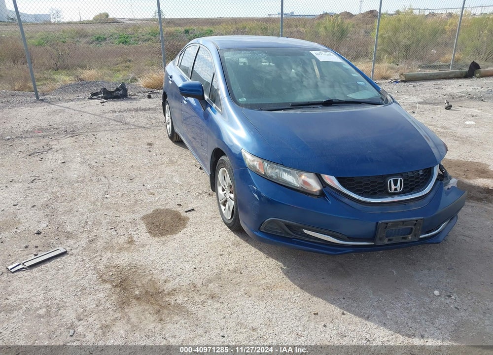 2015 HONDA CIVIC LX VIN: 19XFB2F55FE045499