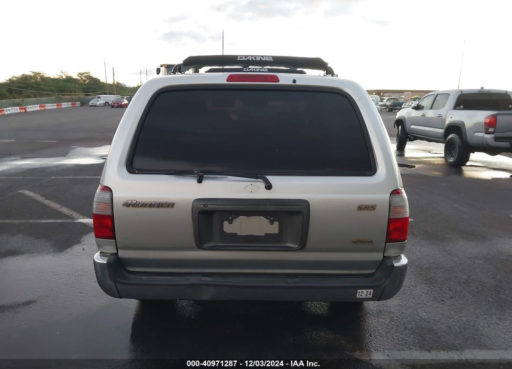 2000 TOYOTA 4RUNNER SR5 V6 VIN: JT3GN86RXY0161542