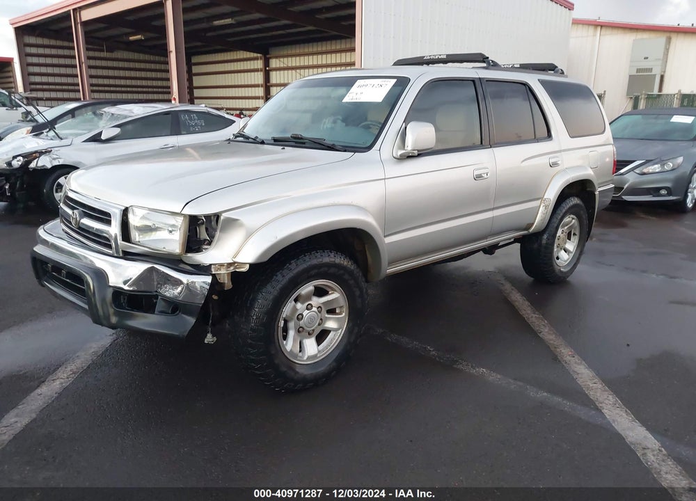 2000 TOYOTA 4RUNNER SR5 V6 VIN: JT3GN86RXY0161542