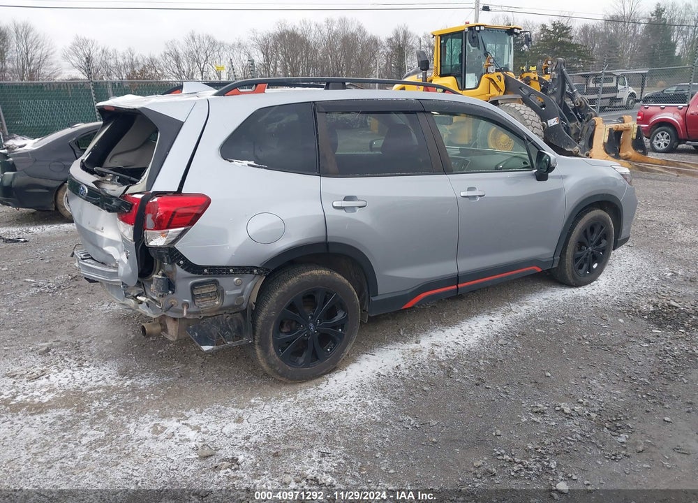 2019 SUBARU FORESTER SPORT VIN: JF2SKAPC9KH593100