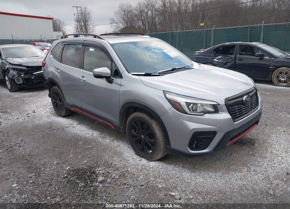 2019 SUBARU FORESTER SPORT VIN: JF2SKAPC9KH593100