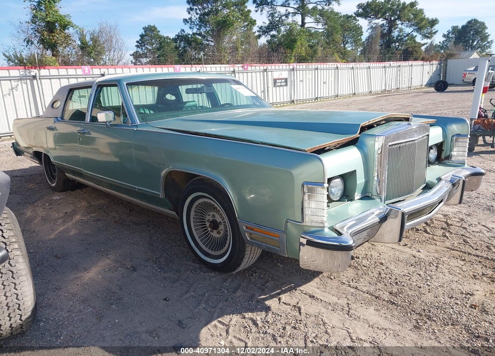 1978 LINCOLN CONTINENTAL VIN: 8Y82A893531