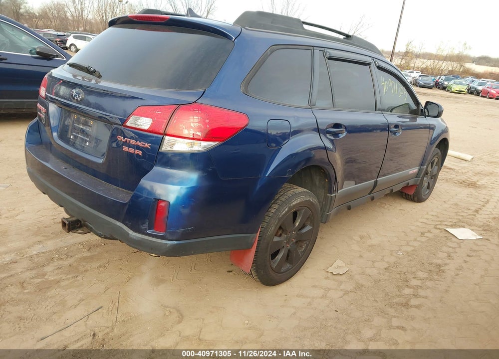 2011 SUBARU OUTBACK 3.6R LIMITED VIN: 4S4BRELC5B2374978