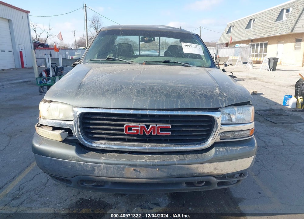 2002 GMC SIERRA 1500 SLE VIN: 2GTEK19T721336433