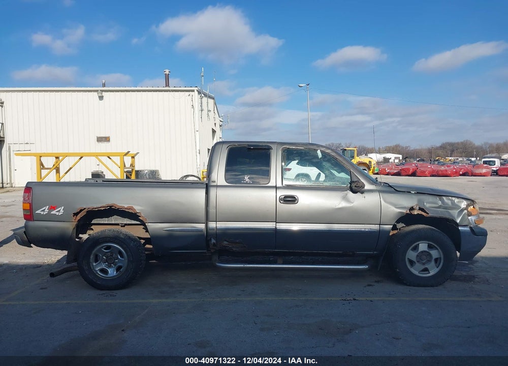 2002 GMC SIERRA 1500 SLE VIN: 2GTEK19T721336433