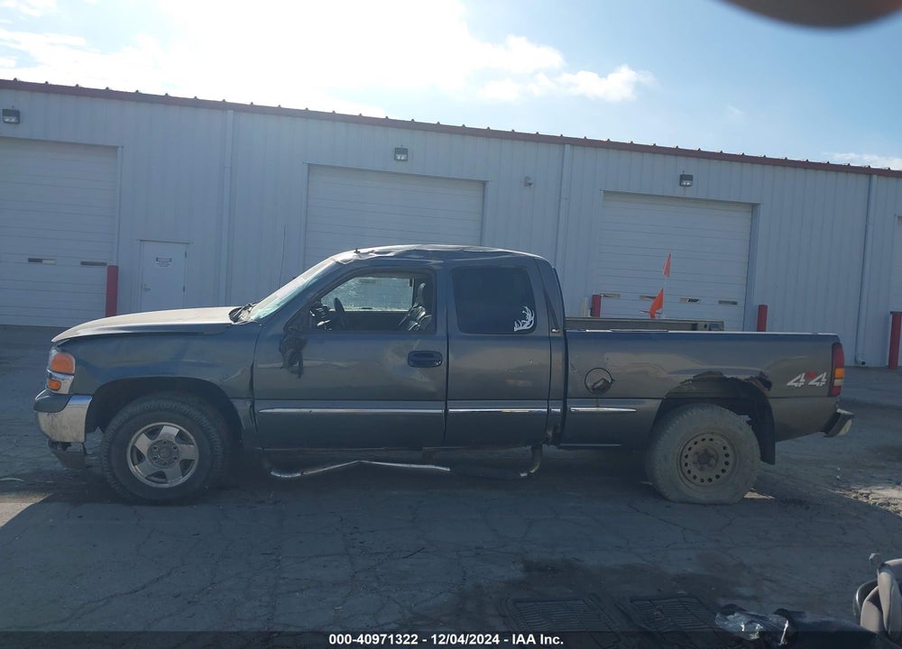 2002 GMC SIERRA 1500 SLE VIN: 2GTEK19T721336433