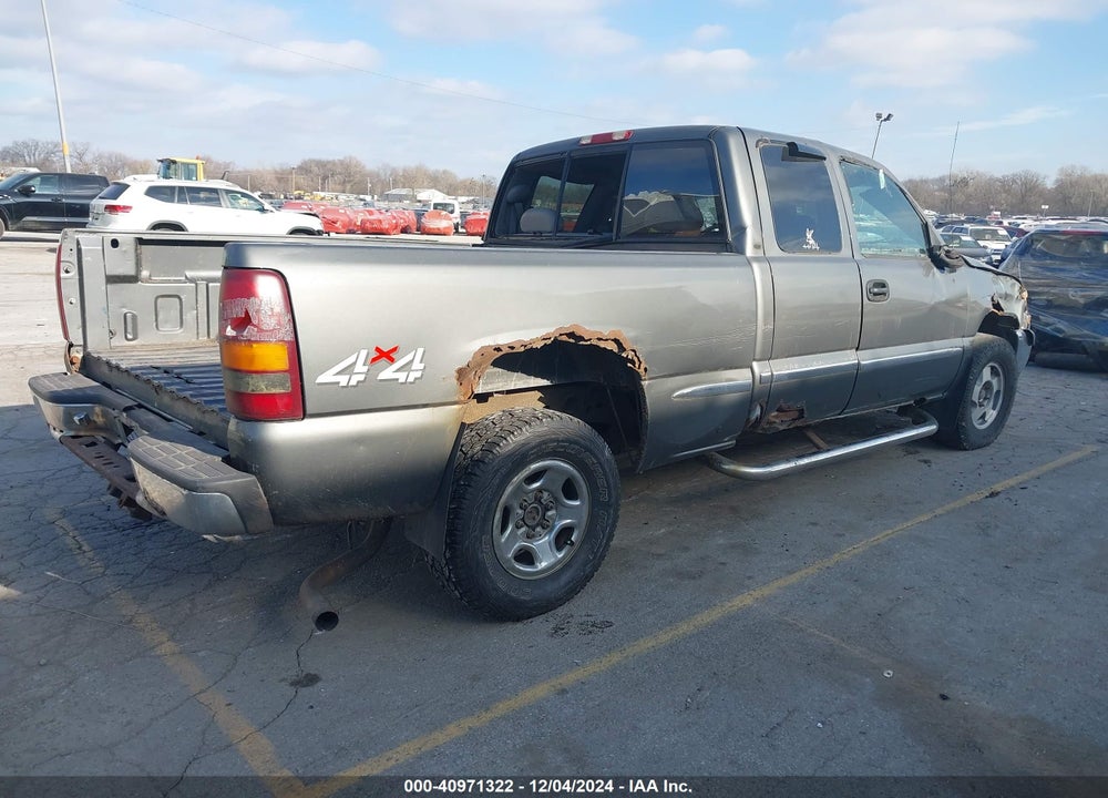 2002 GMC SIERRA 1500 SLE VIN: 2GTEK19T721336433