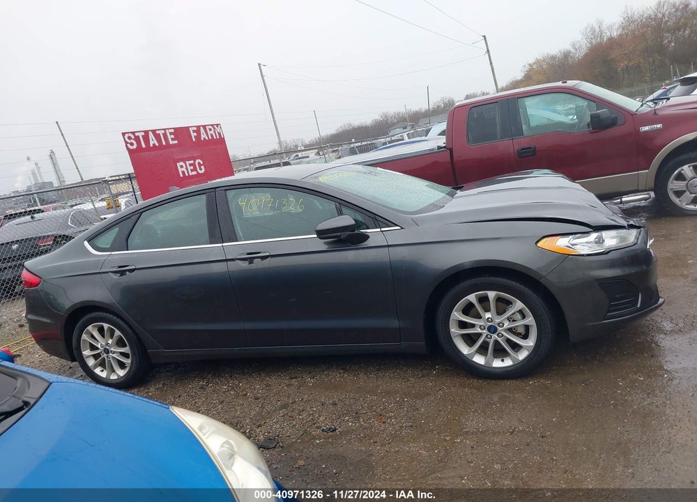 2019 FORD FUSION SE VIN: 3FA6P0HD0KR149806